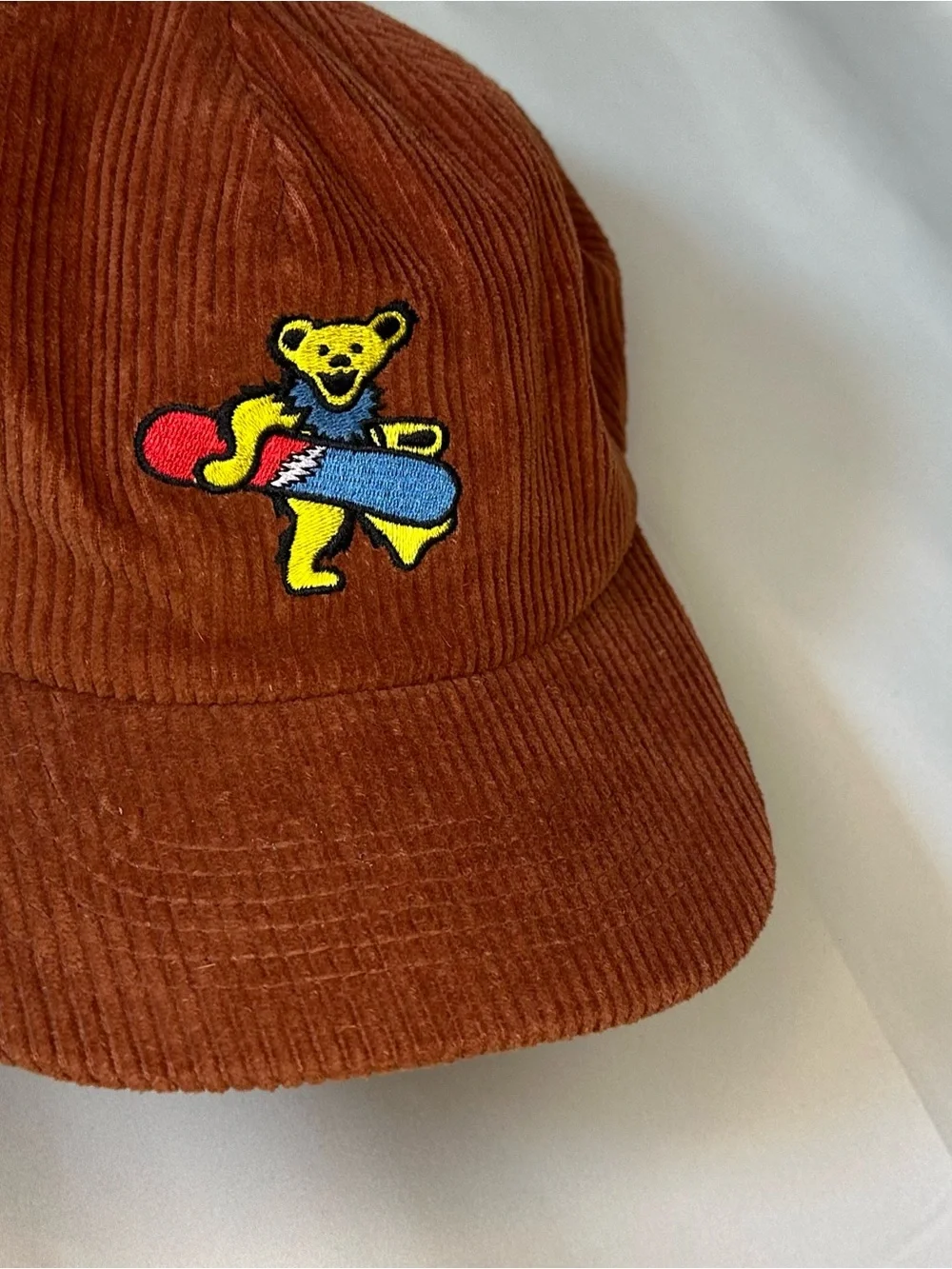 GRATEFUL DEAD X TETON GRAVITY RESEARCH SNOWBOARD BEAR SNAPBACK